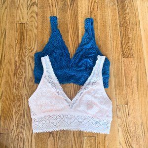 ❌SOLD❌ Aerie Lace Plunge Bralettes Large